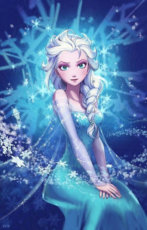 Background Elsa Wallpaper - EnWallpaper