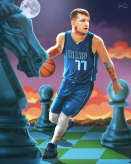 Background Luka Doncic Wallpaper