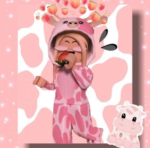 Girly roblox logo!, pink cute roblox HD wallpaper