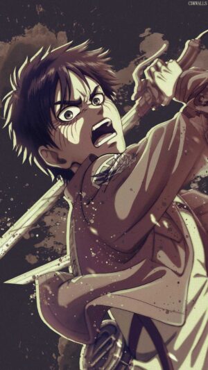 Background Eren Yeager Wallpaper - EnWallpaper