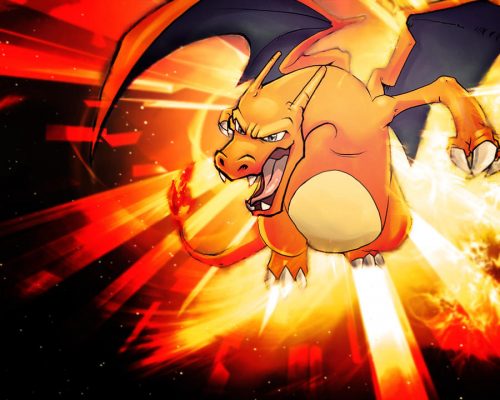 Bacgkround Charizard Wallpaper