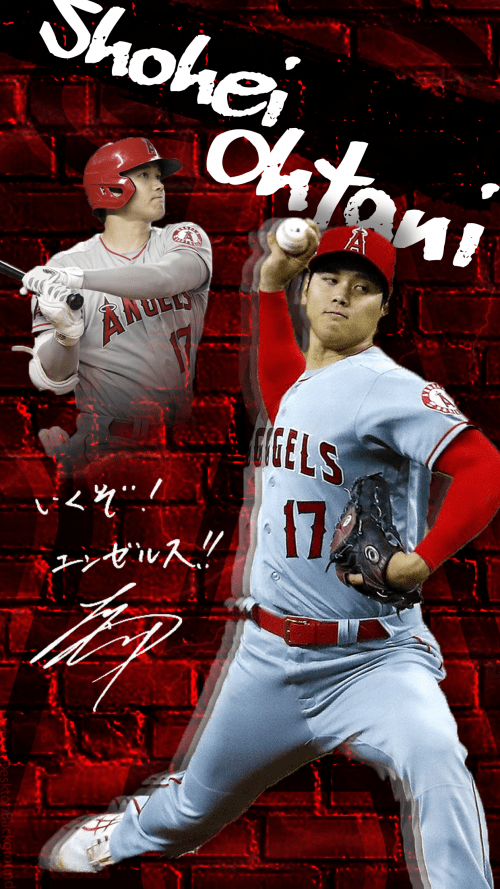 Background Shohei Ohtani Wallpaper