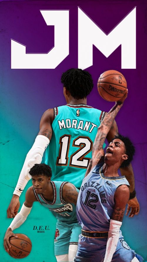 Ja Morant Background Wallpaper