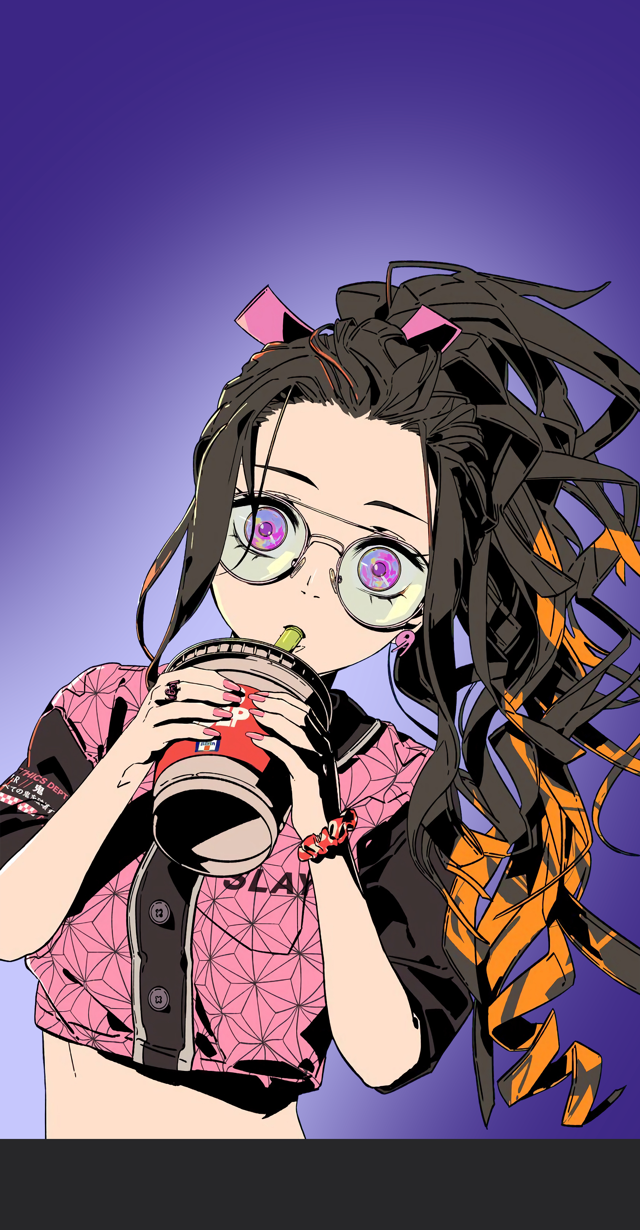 Background Nezuko Wallpaper