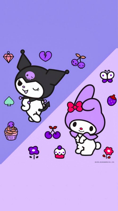 Background Kuromi Wallpaper EnWallpaper