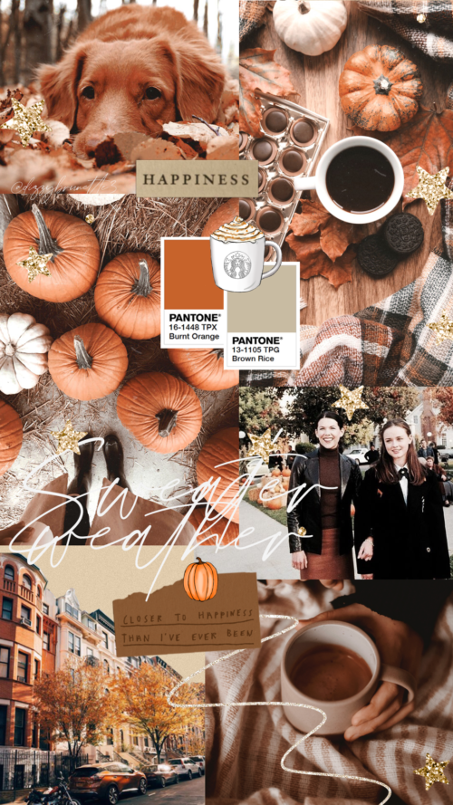 Background Fall Collage Wallpaper - EnWallpaper