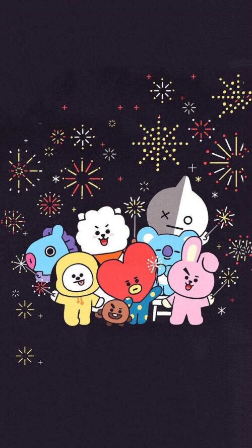 Background BT21 Wallpaper