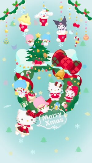 Background Sanrio Christmas Wallpaper - Enwallpaper