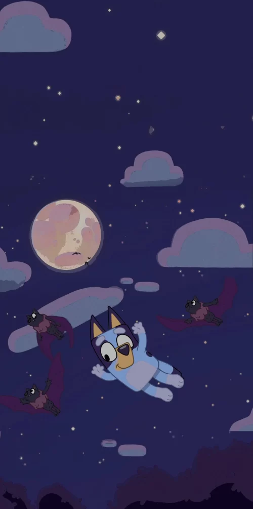 Background Bluey Wallpaper