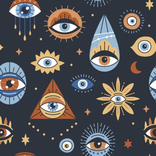 Background Evil Eye Wallpaper - EnWallpaper