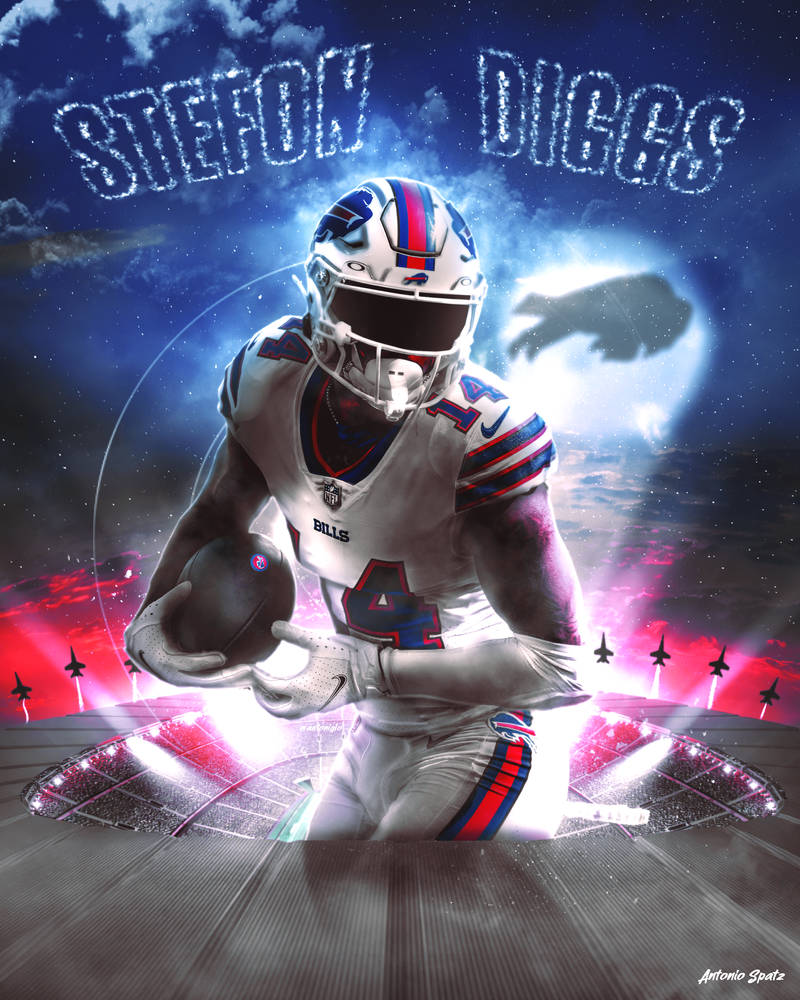 Download Stefon Diggs Buffalo Bills Wallpaper