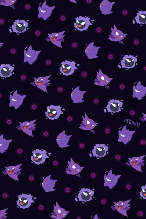 Background Gengar Wallpaper