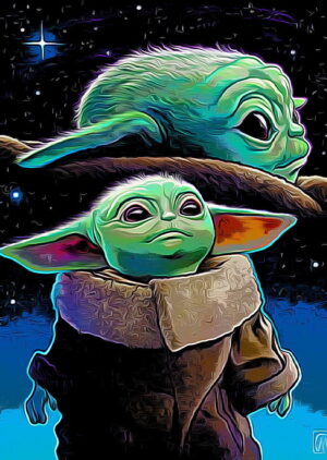 Background Baby Yoda Wallpaper - EnWallpaper