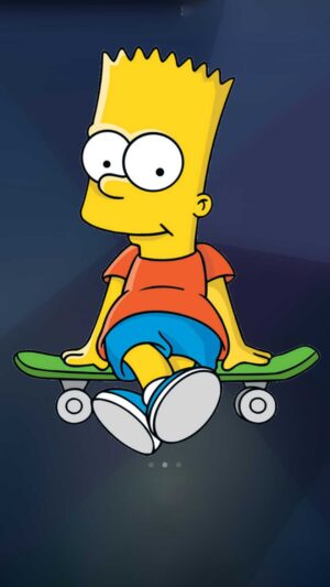 Background Bart Simpson Wallpaper - EnWallpaper