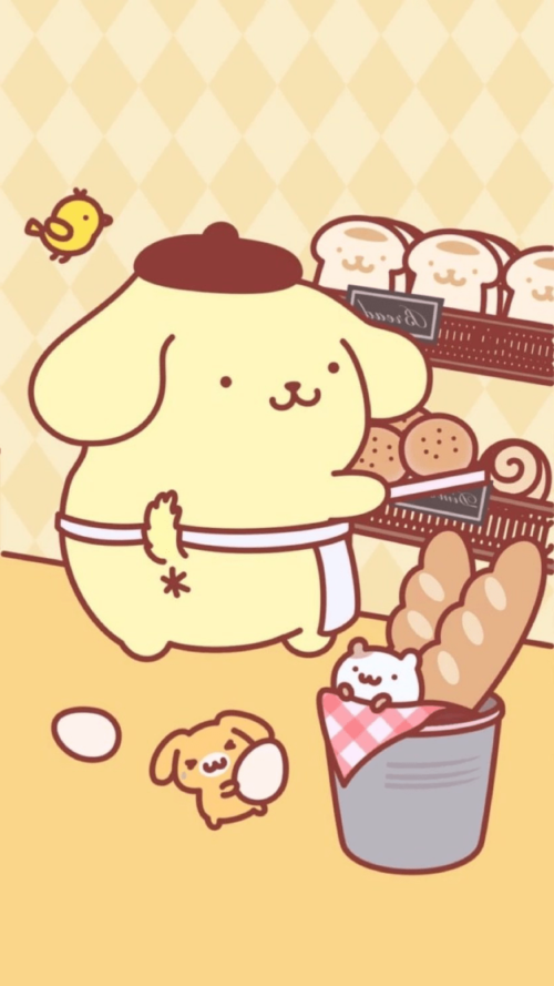 Background Pompompurin Wallpaper