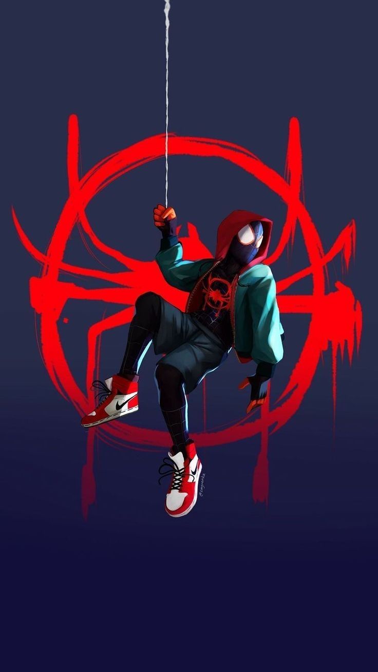 Background Miles Morales Wallpaper