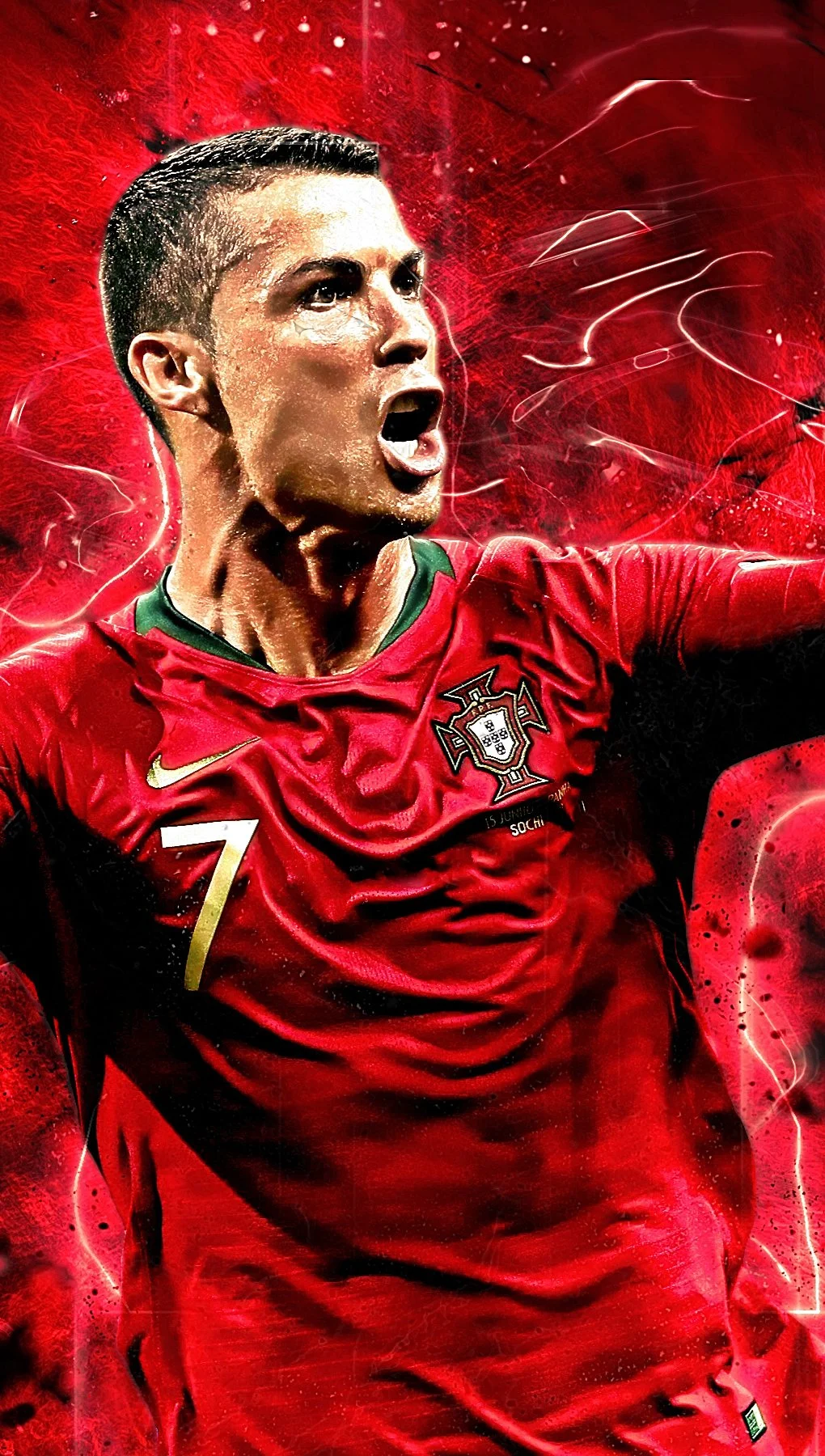 Background Cristiano Ronaldo Wallpaper - EnWallpaper