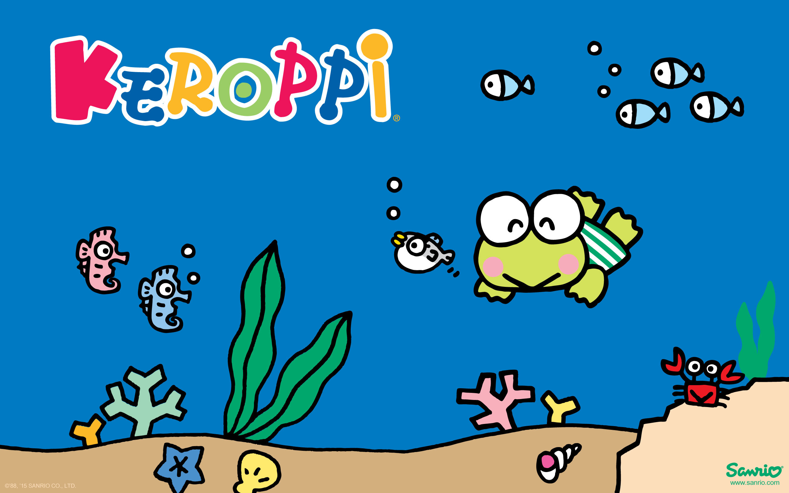 Keroppi Desktop Wallpaper