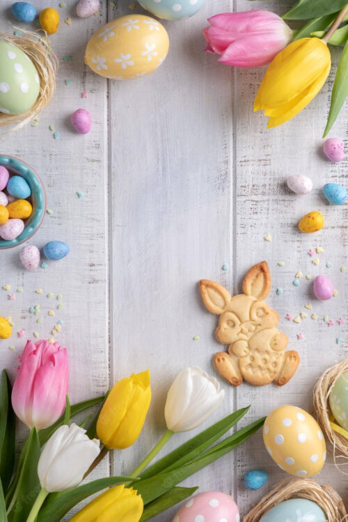 Background Preppy Easter Wallpaper - EnWallpaper