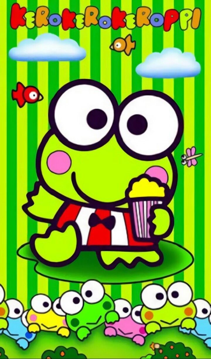 Background Keroppi Wallpaper