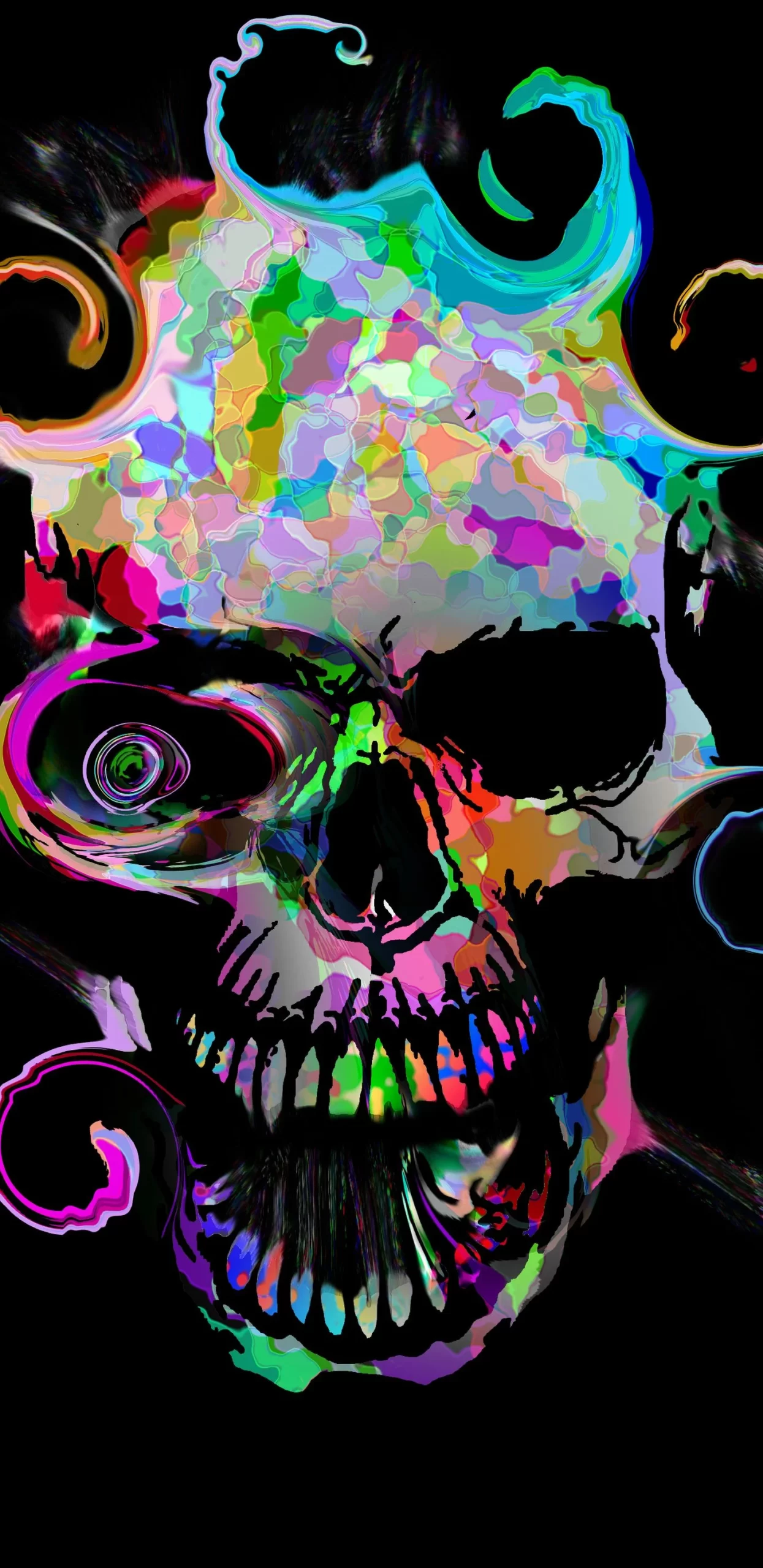 Background Skull Wallpaper