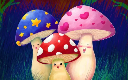 Mushroom Desktop Wallpaper