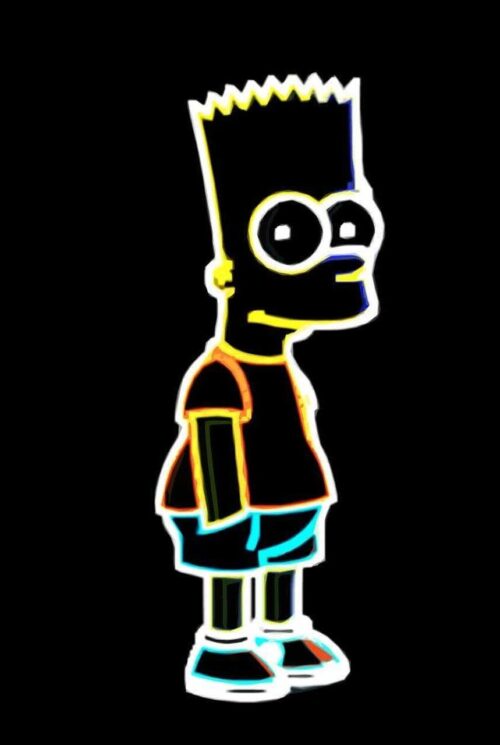 Background Bart Simpson Wallpaper