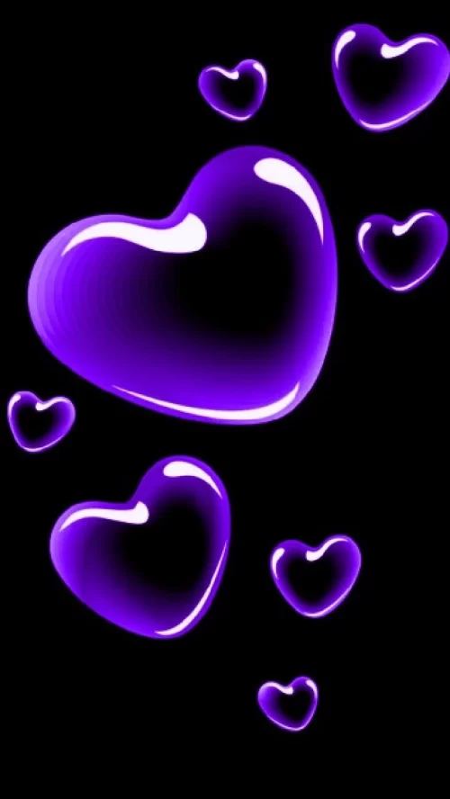 Background Cute Purple Wallpaper