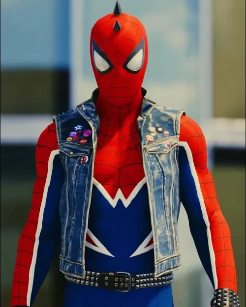 Spider Punk Background Wallpaper