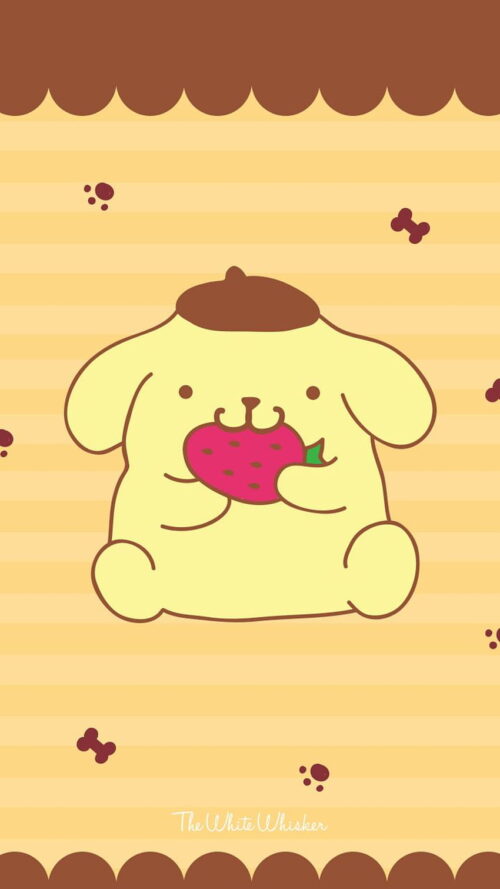 Pompompurin Background Wallpaper