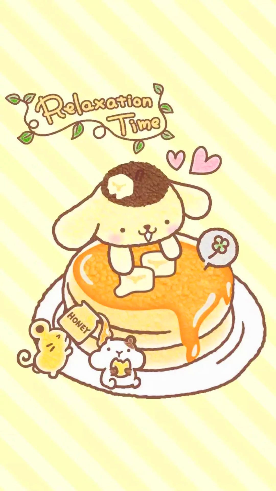 Pompompurin Background Wallpaper