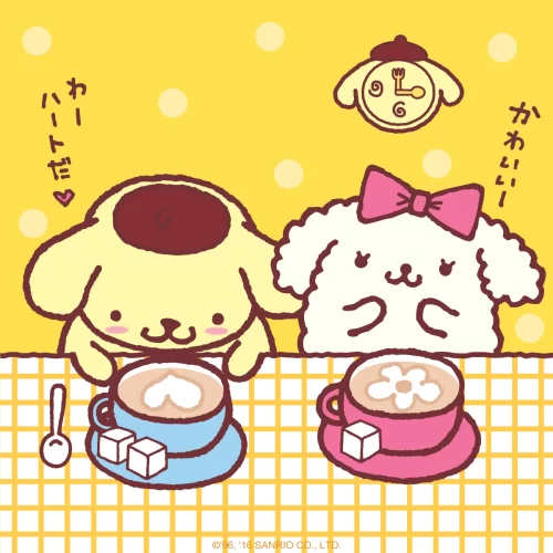 Pompompurin Background Wallpaper