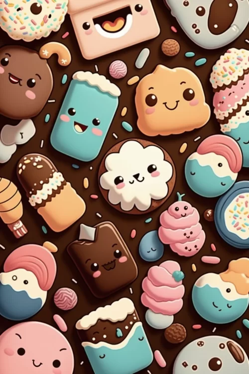 Kawaii Background Wallpaper