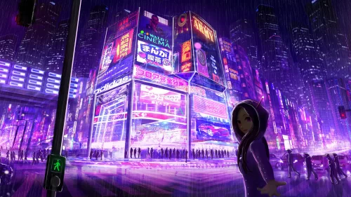 Cyberpunk Desktop Wallpaper