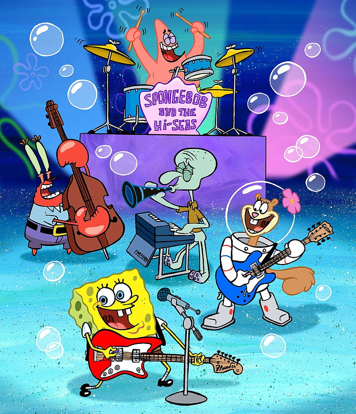 Spongebob Wallpaper - EnWallpaper  Spongebob wallpaper, Spongebob,  Spongebob drawings