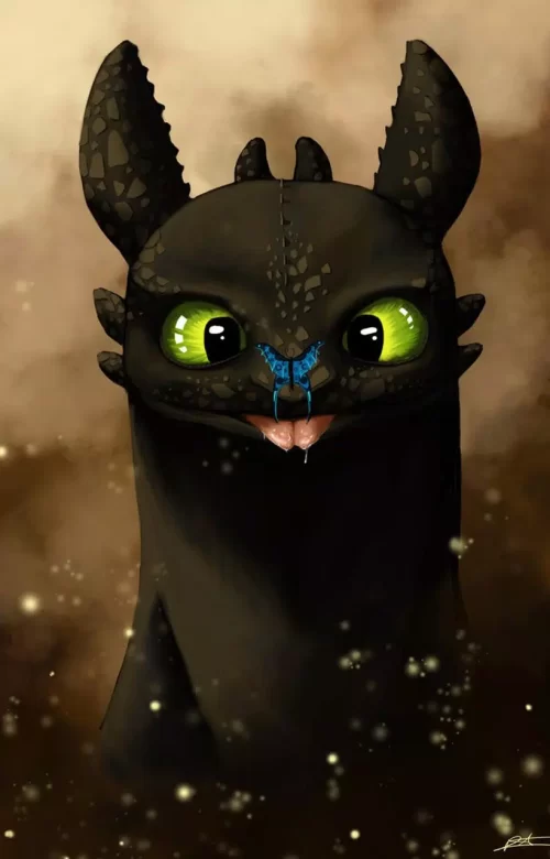 Background Toothless Wallpaper