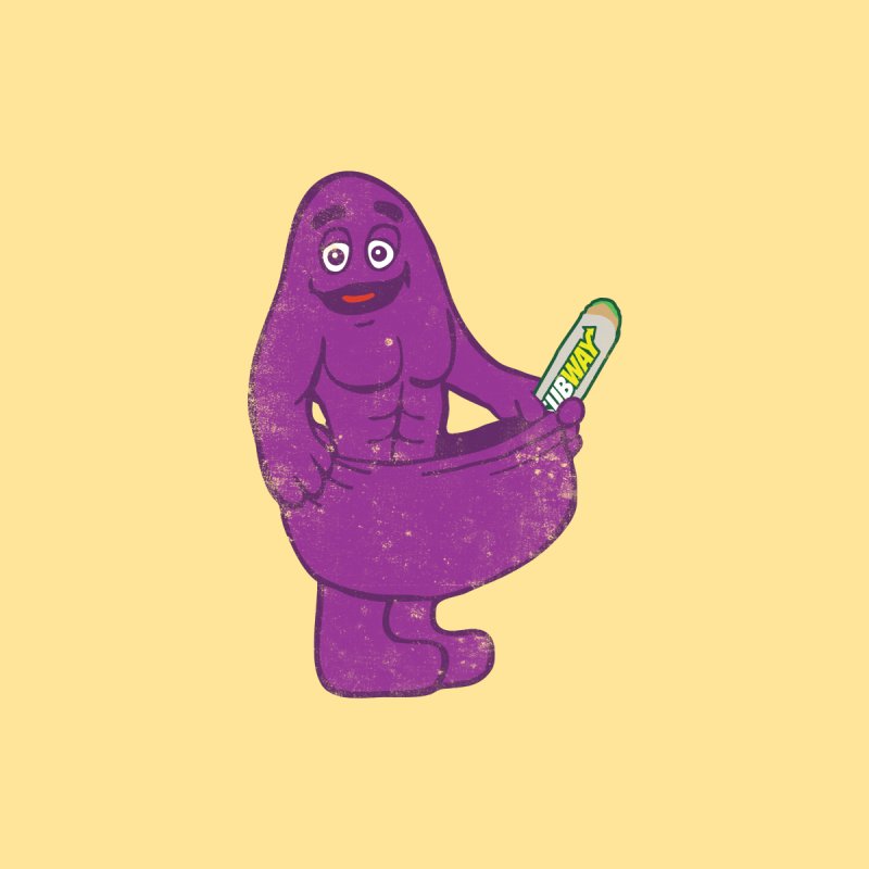 Background Grimace Wallpaper