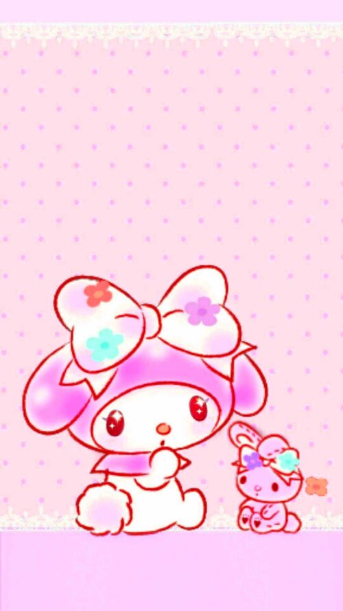 Background MY Melody Wallpaper