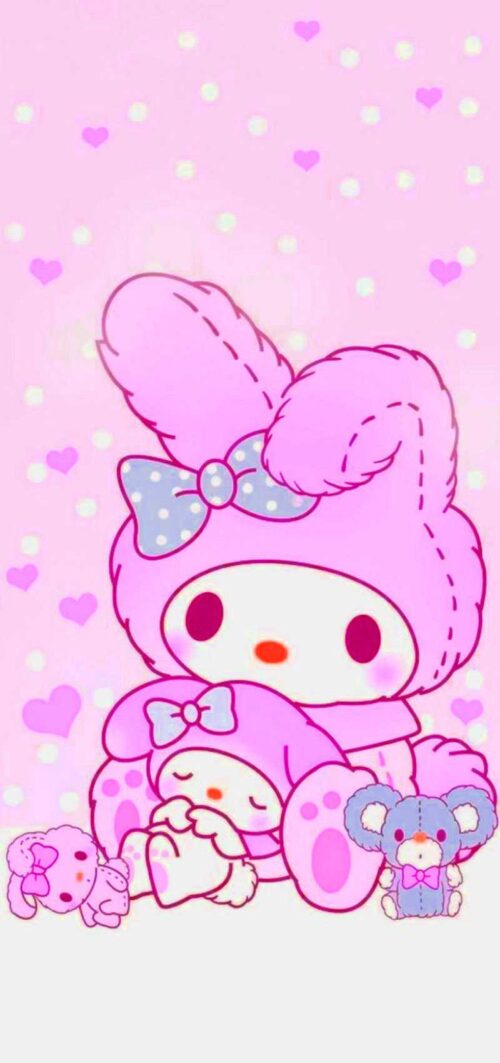 Background MY Melody Wallpaper