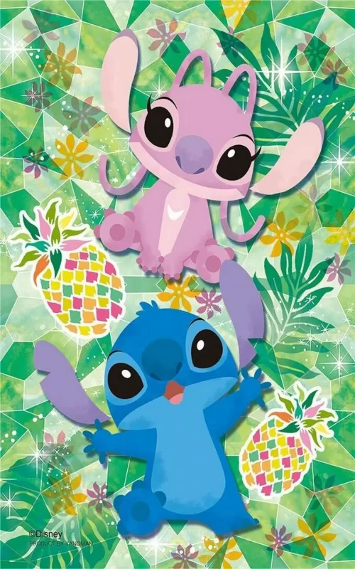 Stitch And Angel Wallpaper