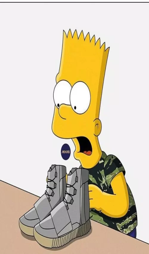 Background Bart Simpson Wallpaper