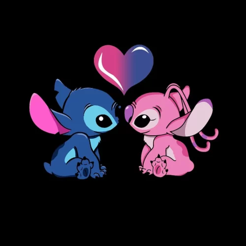 Stitch And Angel Wallpaper - EnWallpaper