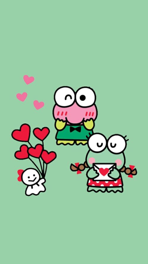 Background Keroppi Wallpaper