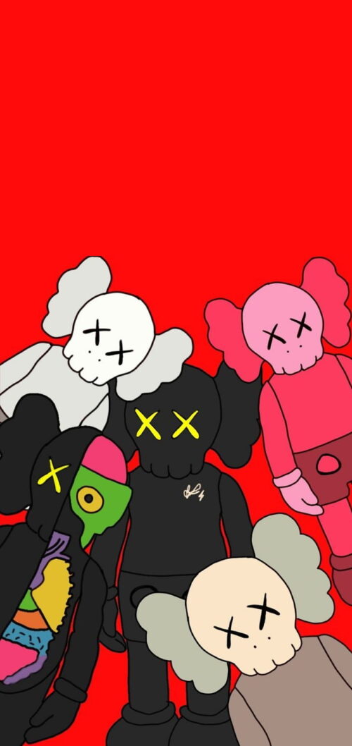 Background Kaws Wallpaper