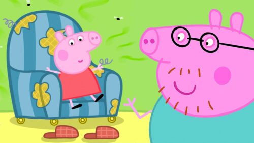 Peppa Pig House Desktop Wallpaper