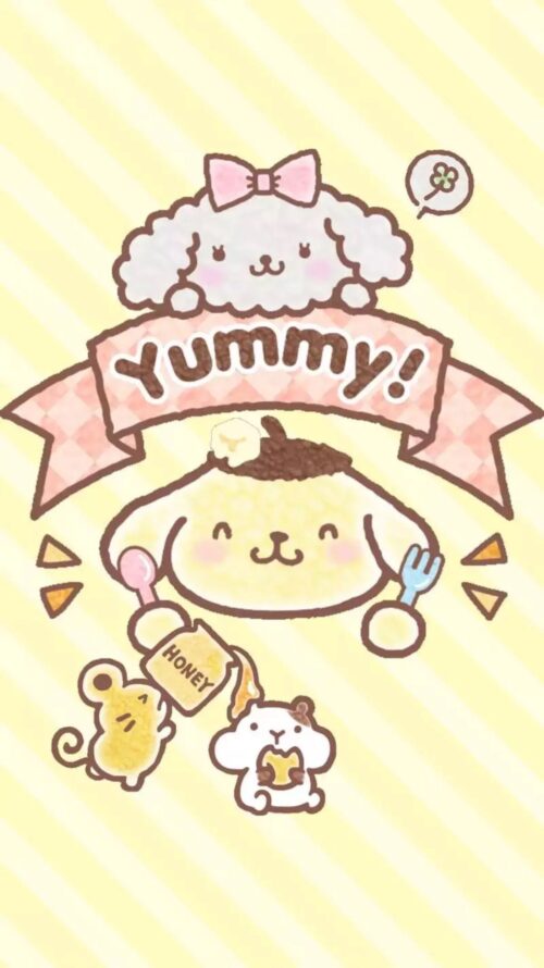 Background Pompompurin Wallpaper