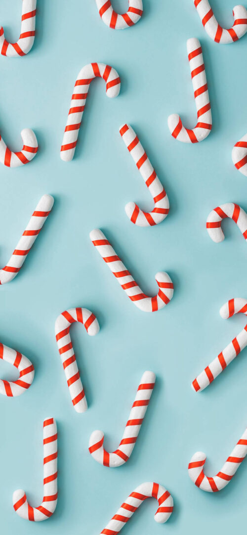 Background Candy Cane Wallpaper