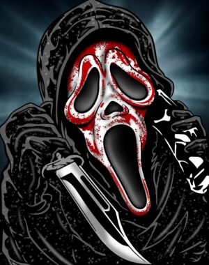 Background Ghost Face Wallpaper - EnWallpaper