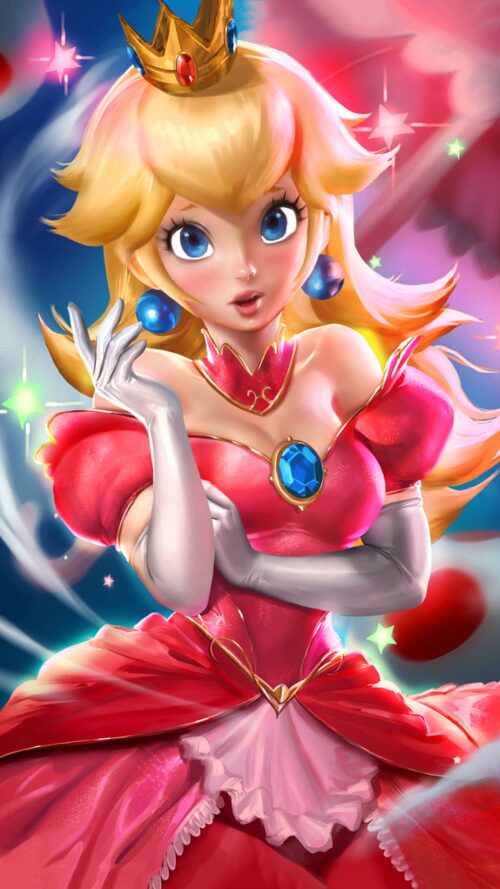 Background Princess Peach Wallpaper - EnWallpaper