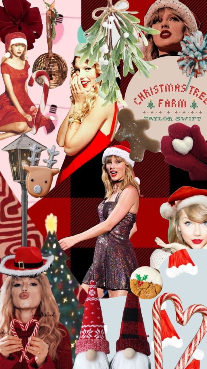 Taylor Swift Christmas Wallpaper